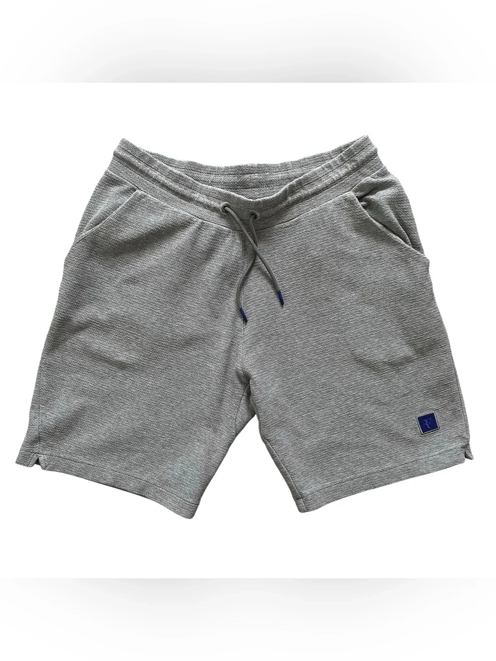 Nike Court Flex RF Ace Shorts Mens Medium Gray Roger Federer Tennis 9” Rare